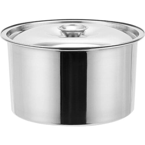 Spice Pot Stainless Steel Salt Box Seasoning Container Kitchen Condiment Jar
