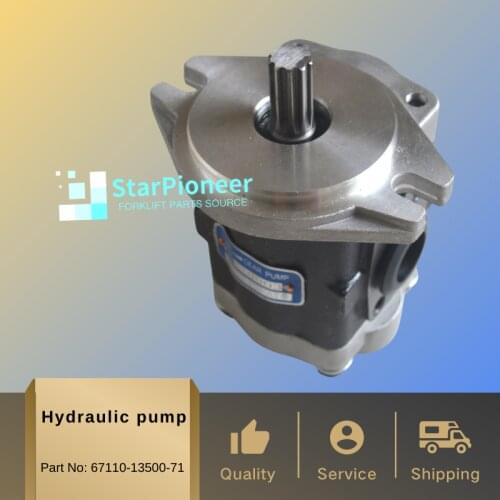 Forklift parts Hydraulic pump 6FB25 Part number 67110-13500-71