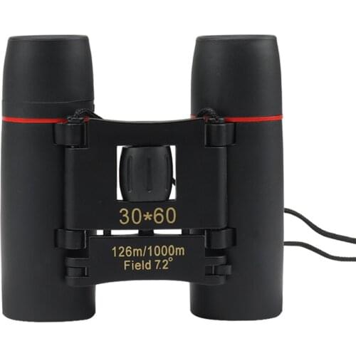 1PCS MINI 30x60 Day and Night Camping Travel Vision Spotting Scope 126m/1000m Optical Binoculars Telescope