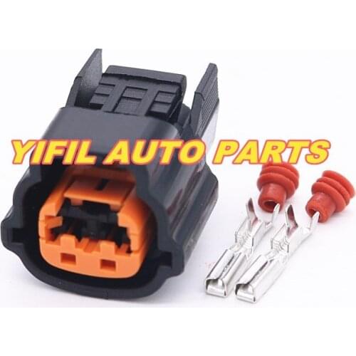 10pcs 2 Pin Female And Male Auto Connector Electrical Plug Housing 6098-0137 For Hyundai Elantra IX35