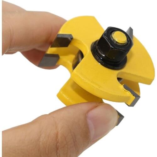 2PCS Woodworking Milling Cutter Set Industrial Quality Router Bits with Anti-Kickback Design 2020NEW Fast Deliver