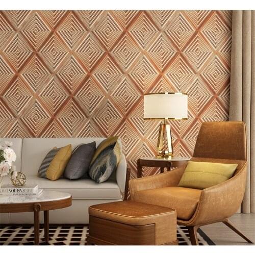 3d Wood Grain Mural Wallpaper Simple Line White Black Wall Paper for Living Room Background Wallcovering papel de parede 10M