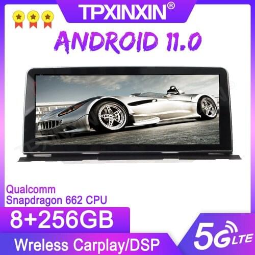 Wireless Carplay 8+256G For BMW 6Series F12 2010-2016 2017 Android 11 Car Multimedia Player Car Stereo GPS Navigation Auto Radio