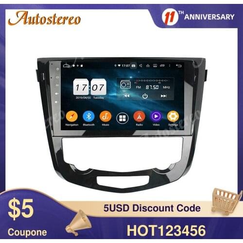 Wireless Carplay For Nissan X-TRAIL Qashqai 2013+ Android 10 Car Radio GPS Navigation Unit Radio Recorder Multimedia Player Wifi