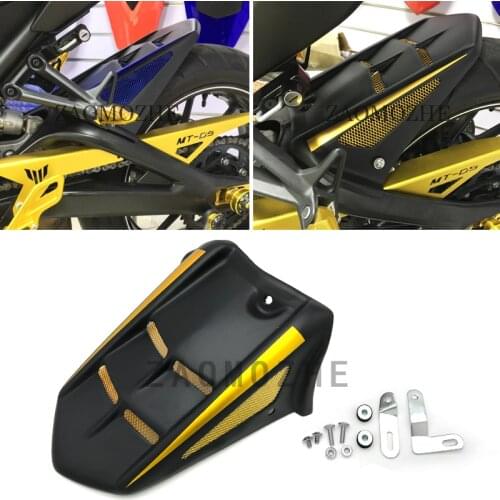 For Yamaha MT09 FZ09 MT09 ABS Plastic Rear Mudguard Hugger Fender for YAMAHA MT-09 FZ-09 2014 2015 2016