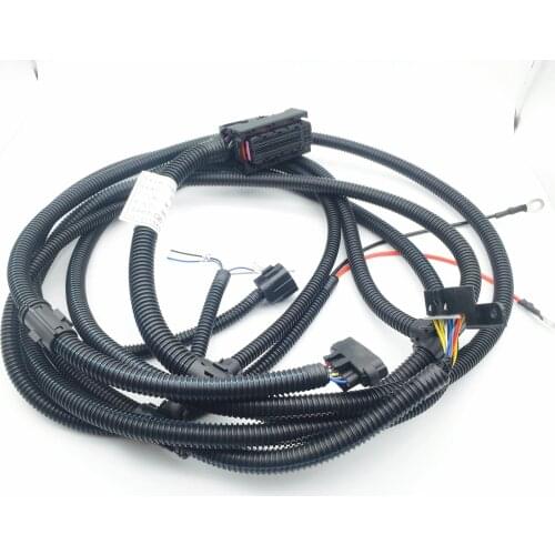 EDC17 Automotive 94Pin ECU Plug PC Board Socket With Wiring Harness Common Rail Connector For Bosch