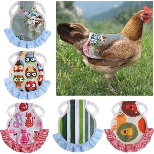 Elastic Chicken Lace Vest Pet Poultry Hen Duck Clothes Saddle Apron Feather Protection Holder