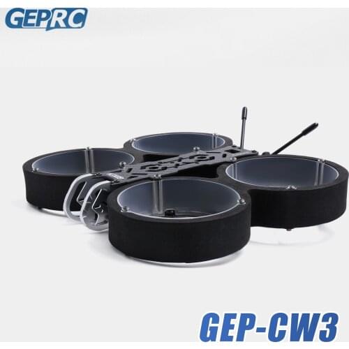 GEPRC GEP-CW3 Crown HD Frame 3inch 156mm CineWhoop Wheelbase Propeller Guard For RC DIY FPV Racing Drone