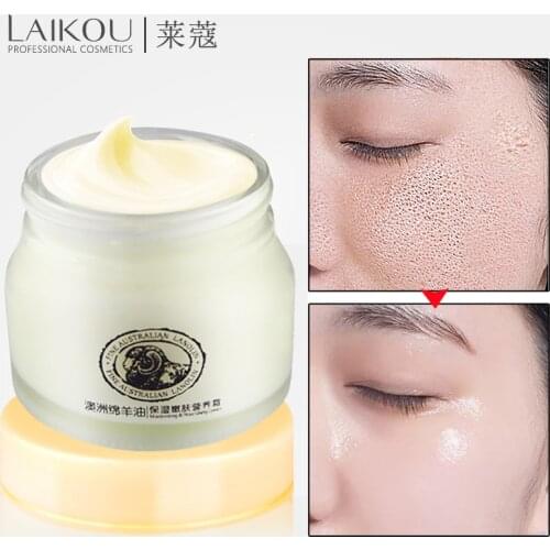 Face Cream Collagen Facial Moisturizer Sheep Oil Cream Lanolin Skin Moisturizing Soothing & Hydrating & Brightening Cream LAIKOU