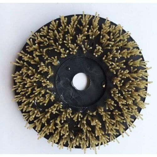 8 Inch 200MM Circular Round Diamond Grinding Abrasive Polishing Brush For Marble Granite Stone