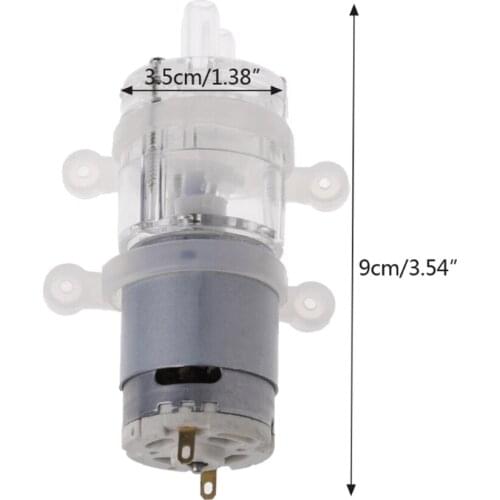 385 DC 6V-12V high temperature resistance 100 degrees Celsius Mini Micro Water Pump diaphragm water pump vacuum pump