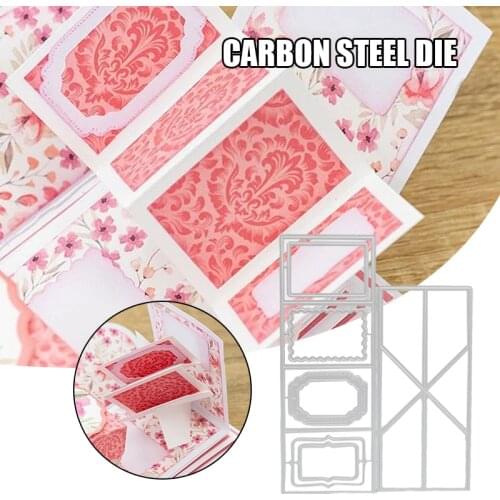 New Hot Twist Pop-Up Cutting Dies Handmade Embossing Tools for DIY Scrapbooking Paper Birthday Card