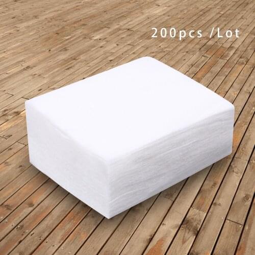 200Pcs/lot Cotton Gun Cleaning Patches Tactical Pistol Rifle Shotgun Cleaning Kits Thickness Clean Cloth Hunting Accessories