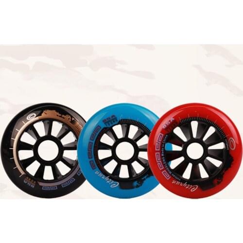 Original CITYRUN Inline Speed Skates Wheel 90mm 100mm 110mm High Rebound Durable PU Skaiting Wheel for MPC for Powerslide Race
