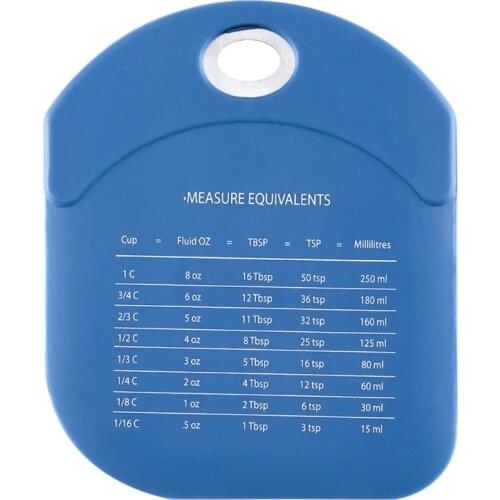 77JF Silicone Scraper Measurements Scrape Bowl Pan Dish Decorate Cake Frosting Pastry Dough Cutter Non-Stick Spatula Utensils