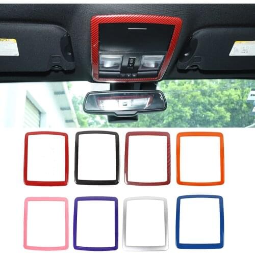 ABS Interior Mouldings for Dodge Challenger 2010-2021 Front Reading Light Lamp Cover Decoration Trim Car Accessories