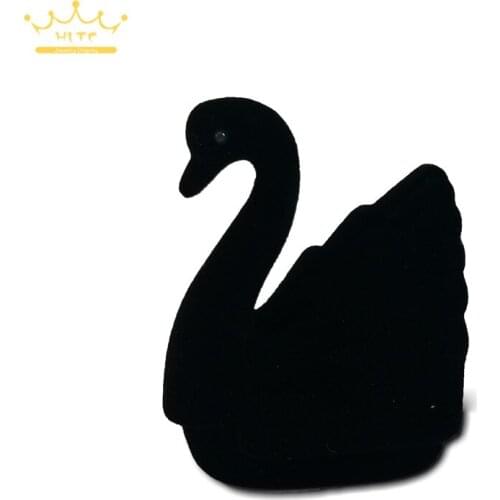 1 piece Creative unique swan ring box jewelry storage box necklace box jewelry earrings jewelry box surprise gift packaging