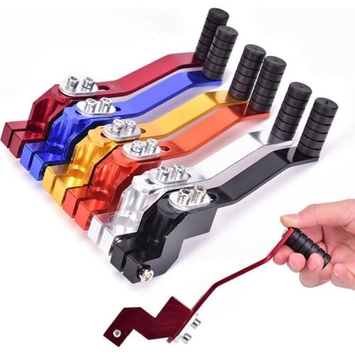 1pc Folding Aluminum Gear Shift Lever Gear Shift Lever Bikes Gear Lever