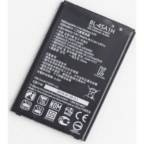 10pcs/lot 100% New 2300mAh Battery BL-45A1H for LG K10 F670L F670K F670S F670 K420N K10 LTE Q10 K420 BL45A1H Internal battery