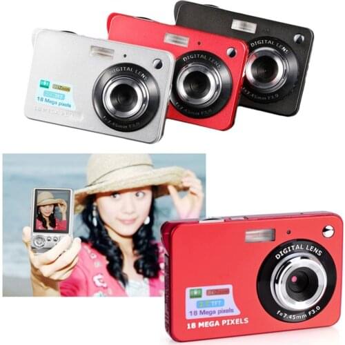 2.7 Inch TFT LCD Display 18MP 720P 8x Zoom HD Digital Camera Anti-Shake Camcorder Video CMOS Micro Camera Children Gift