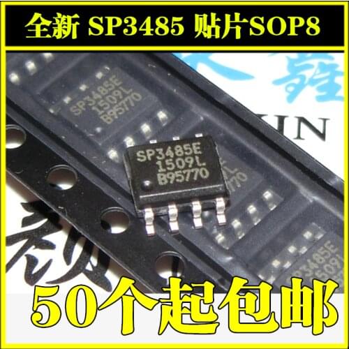 5/PC NEW Sp3485een Sp3485 Patch Sop8 3.3V Low Power Consumption Rs-485 Transceiver