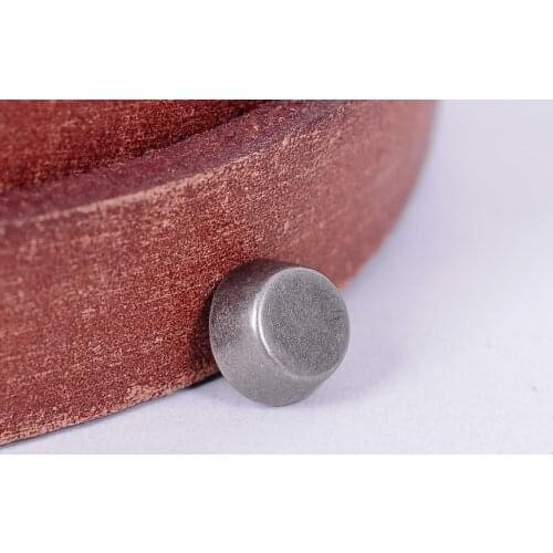 50X Retro Silver Cylinde Cone Spikes Leathercraft Decor Fasteners Rivet Stud Conchos