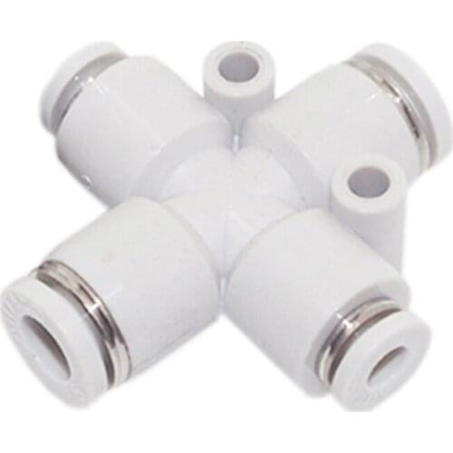 Accessories--One-Touch Fittings tube-tube type Differentdiameter cross PZG6-4 PZG8-6 PZG10-8