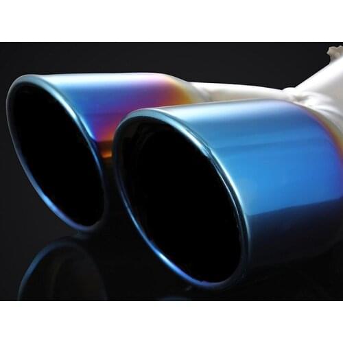 Car Mufflers C-HR Stainless Steel Car Rear Exhaust Muffler Tail Pipe For Toyota C-HR CHR 2017 2018
