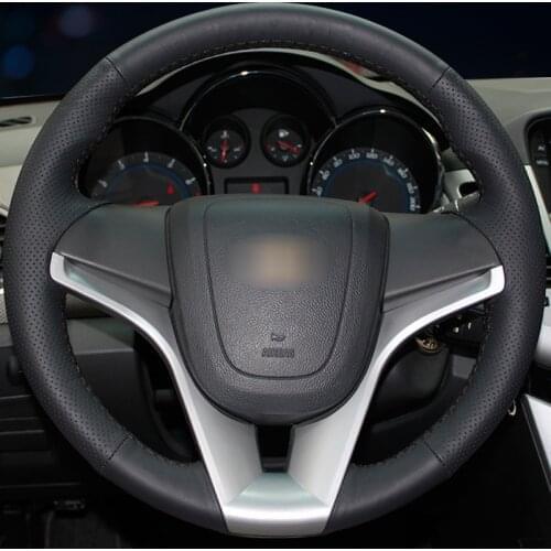 Car Steering Wheel Cover For Chevrolet Cruze 2009-2014 Chevrolet Aveo 2011-2014 Holden Cruze 2010 2012 2013
