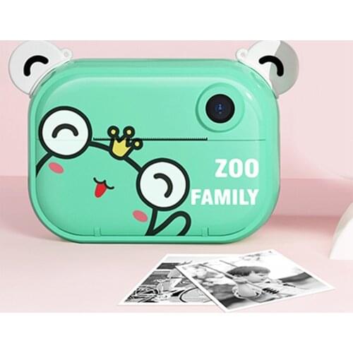 Wifi Kids Print Camera 2.4 Inch IPS Screen Mini Cute Instant Printing Photo Camcorder For Boys Girls C3 Pro