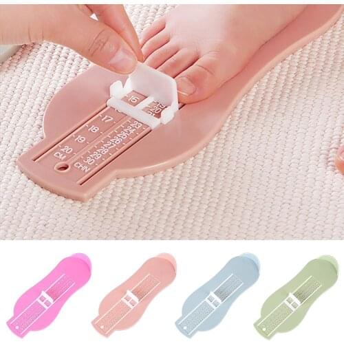 Baby Infant Child Foot Measure Tool Gauge Shoes Size Plastic Measuring Ruler
