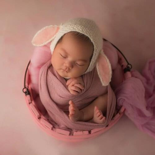 Newborn stretch knit wrap Baby swaddle soft blanket Baby girl boy Jersey wrap Photography props