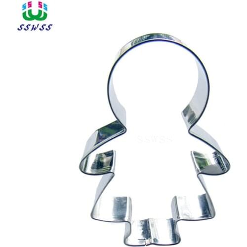 Cute Little Girl Shape Cake Decorating Fondant Cutters Tools,Character Image Cake Cookie Biscuit Baking Molds,Direct Selling