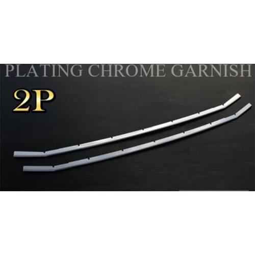 For toyota VOXY 80 Front Bumper Grill Chrome Trim
