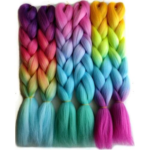 Hywamply 45cm100g Short Synthetic Yaki Jumbo Braids Hair Extension African Braiding Attachment Twisted Braid Hair Bulk for Kids