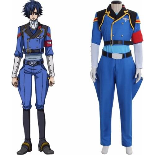 Custom-made Anime Gaiden Akito Adjutant Uniform Cosplay Costume Adult Cosplay Costume