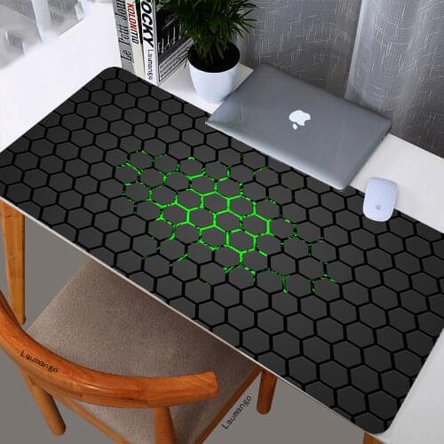 Razer Mouse Pad Anime PC Gamer Completo Computer Table Large XXL Gaming Accessories Genshin Impact Keyboard Carpet LOL Mousepad