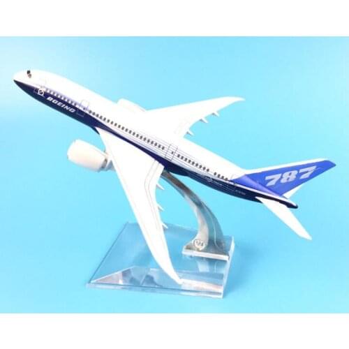 16cm Metal Prototype Air Boeing 787 B787 Airlines Plane Model ProtoMech Development Aircraft Airplane Model w Stand