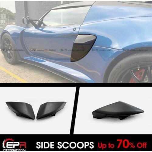 For Lotus Exige V6 Cup Style FRP Unpainted Side scoops Exterior Body kits