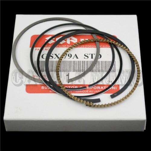 4XSet Free Shipping For impulse 400 79A INAZuma 400 52mm Motorcycle piston rings motorcycle parts