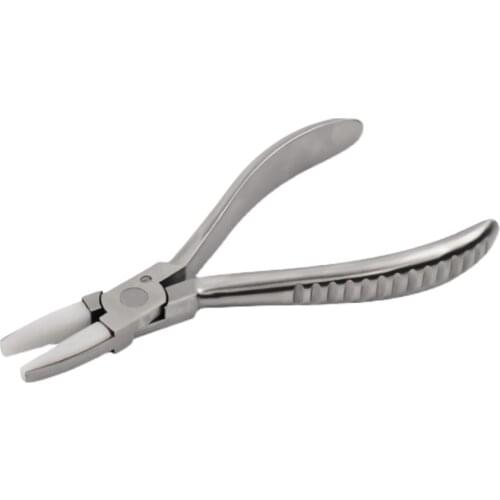 Adjusting Eyeglass Arms Frame Pliers Multi-purpose Nylon Jaw Arms Frame Repair Pliers Optical Optician Tool, Anti-slip Handle