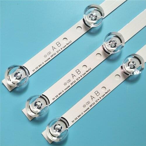 LED TV Illumination Part Replacement For LG 32LB565V-ZQ 32LB565U-ZQ 32LB569Z-TD LED Bar Backlight Strip Line Ruler DRT3.0 32 A B