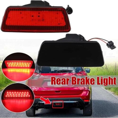 LED Rear Tail Light Bumper Brake Light Reflector Fog Lamp for Nissan X-Trail Rogue Murano Juke 26580-ED50A