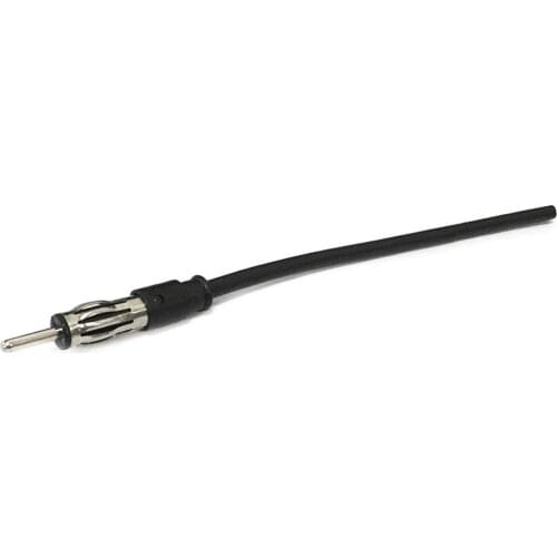 2pcs Male Car Auto CD Radio Aerial Antenna ISO Plug Adapter Cable 18cm