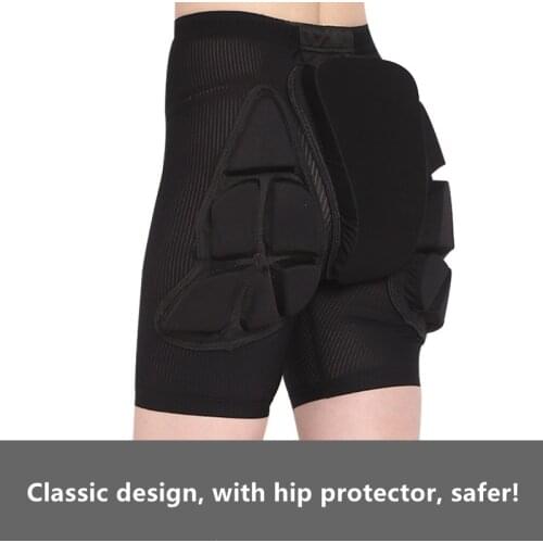 2021 Outdoor Motorcycle Sports Skiing Shorts Hip Pad Protector Armor Bike Downhill Ski Snowboard Skate Pants Moto Shorts