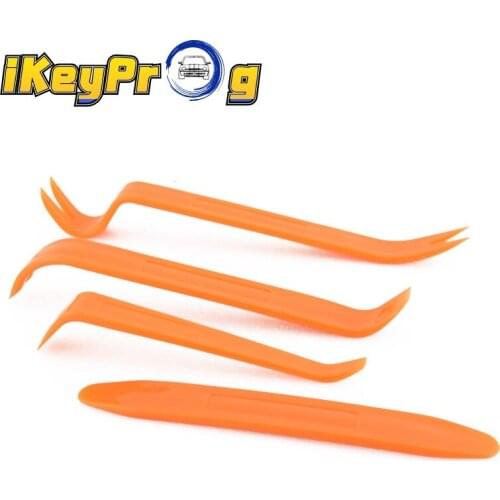 4Pcs Car Radio Panel Door Portable Auto Hand Tools Clip Panel Trim Dash Audio Removal Installer Pry Kit Pry Tool Repair Tool