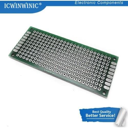 5piece 3x7cm 3*7 Double Side Prototype PCB diy Universal Printed Circuit Board In Stock