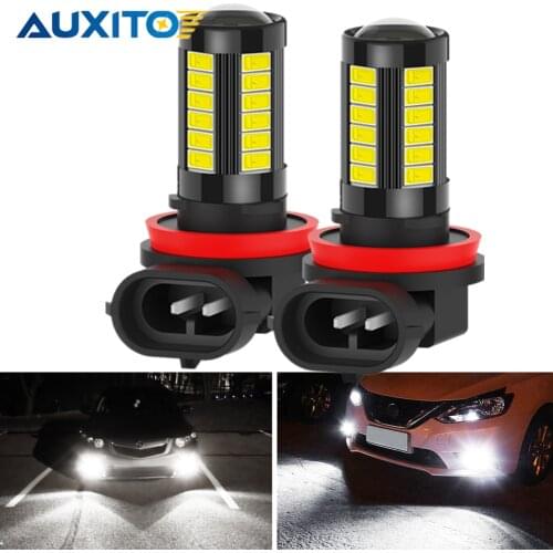AUXITO 2pcs Canbus 9006 HB4 LED Fog Lamp H11 H8 H10 Car Fog Light For Mazda 3 2 6 Gh Gg Cx3 Cx5 Cx30 Mx5 Error Free 1000LM 12V