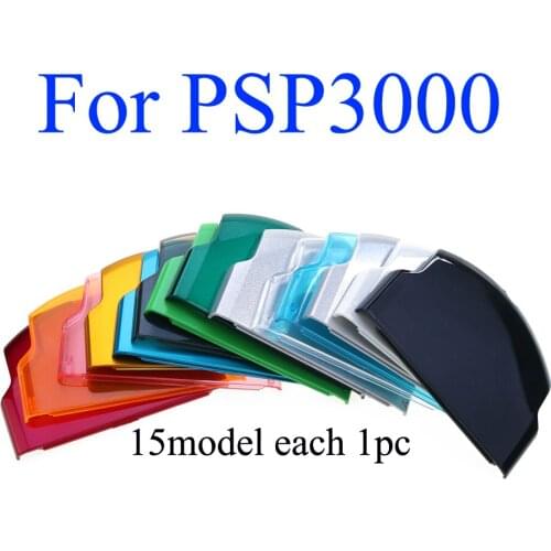 YuXi 15 colours For PSP 3000 Series New Battery Back Door Cover Case Replacement Protective Case Cover Accessories