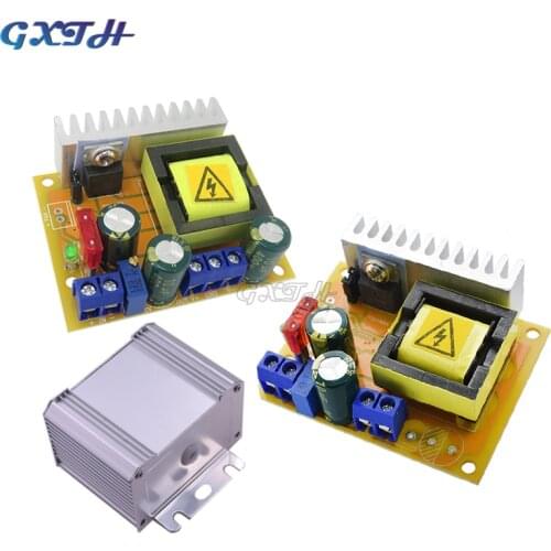 DC-DC 8-32V to 45-390V High Voltage Boost Converter ZVS Step up Booster Module Capacitor Charging Board 220V 110V